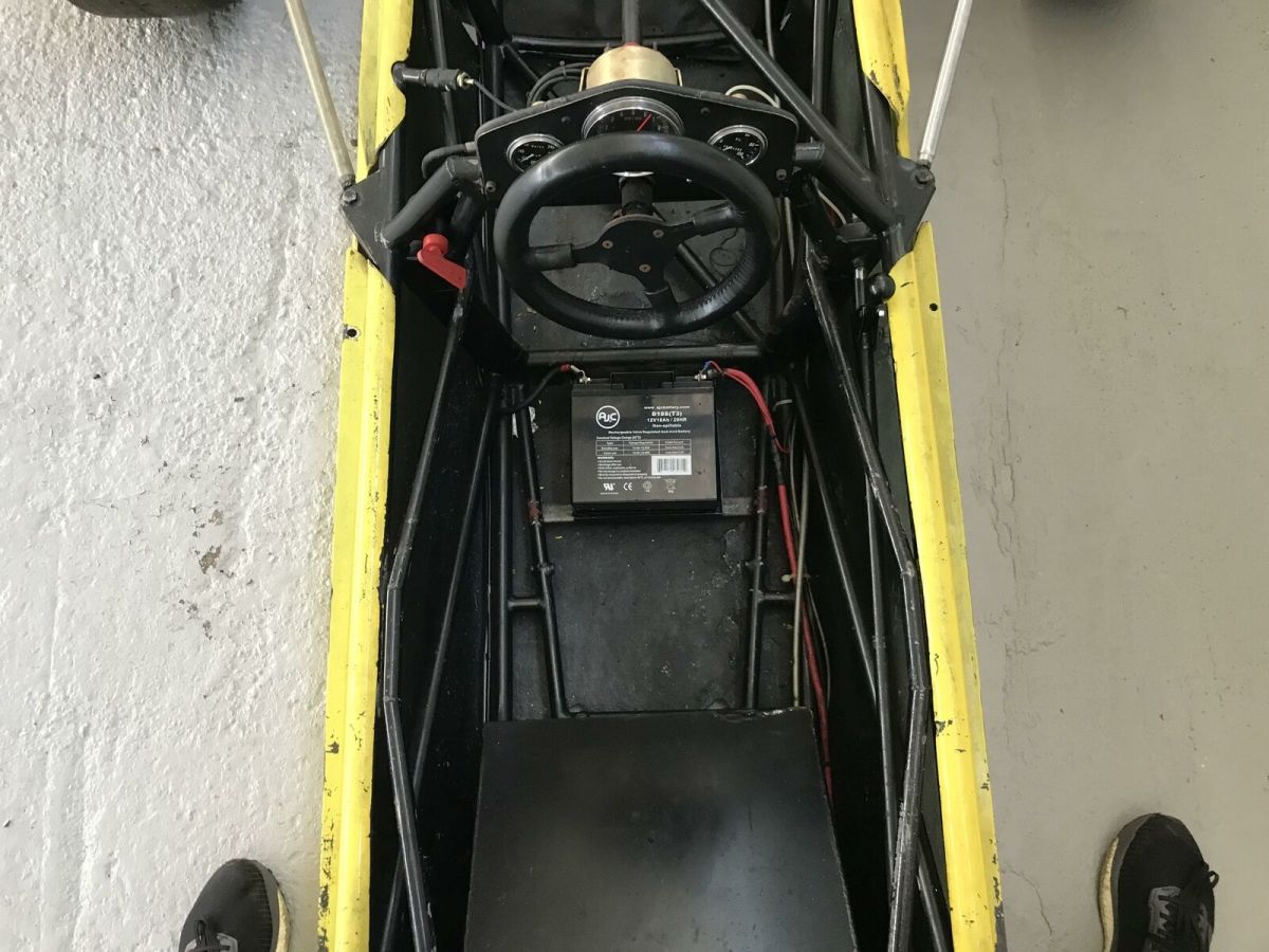 1972 Yellow Titan Mk6 Formula Ford Vintage Racecar