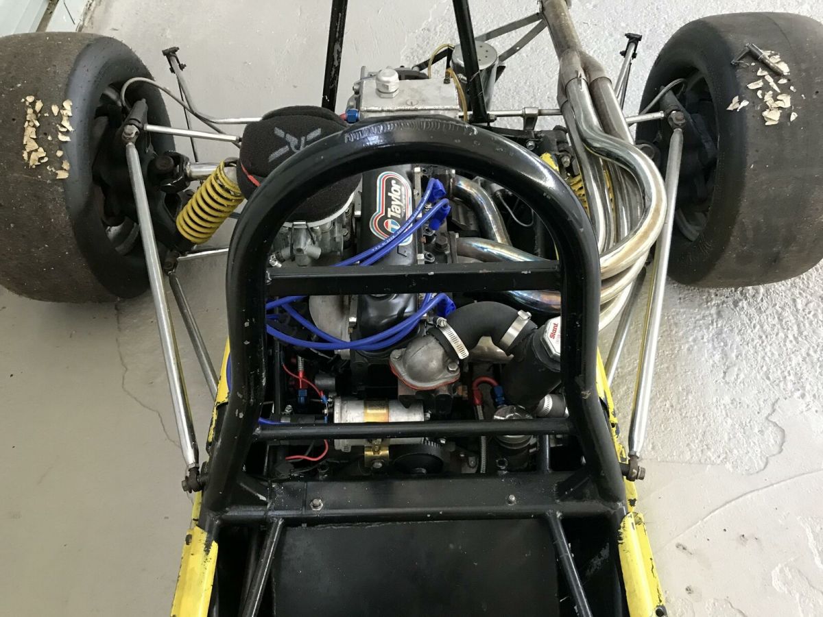 1972 Yellow Titan Mk6 Formula Ford Vintage Racecar