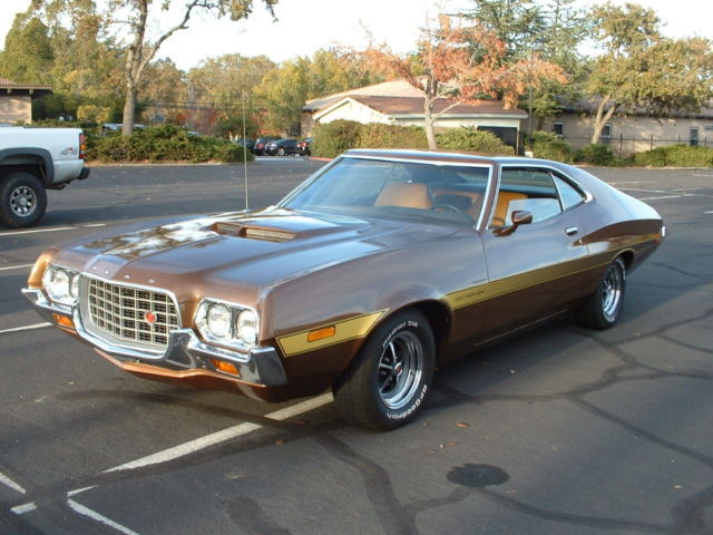 1972 BROWN Ford Torino Fastback