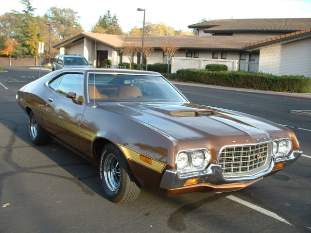 1972 BROWN Ford Torino Fastback