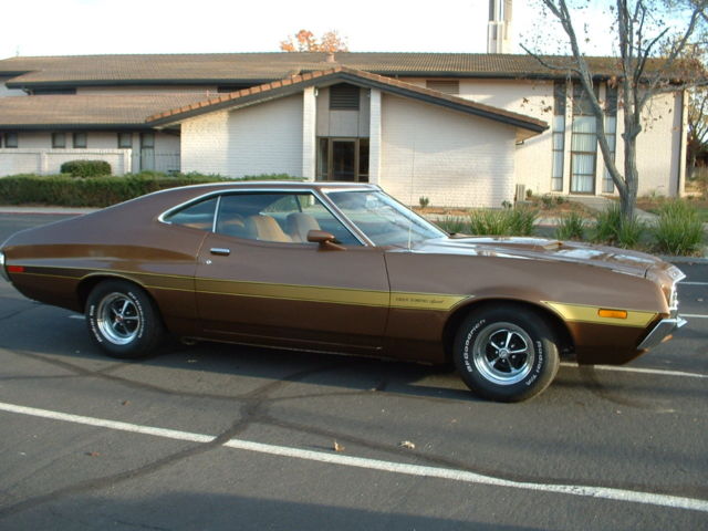 1972 BROWN Ford Torino Fastback