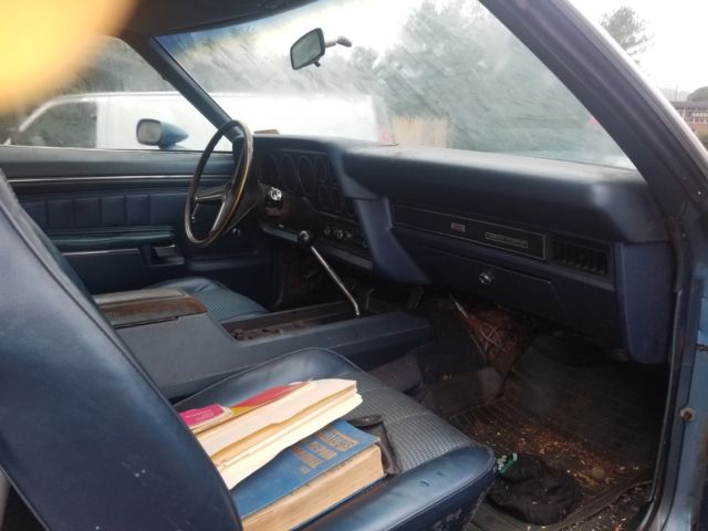 1972 Blue Ford Torino Fastback