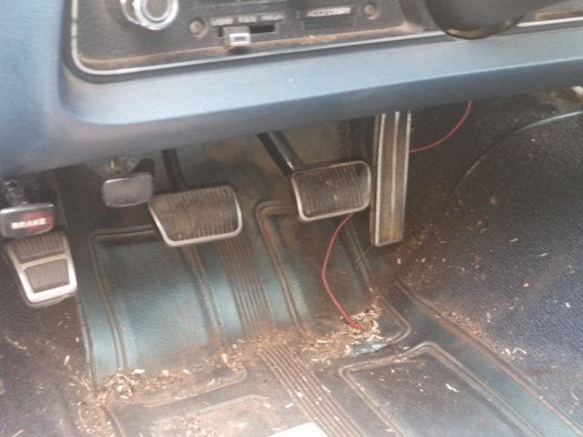 1972 Blue Ford Torino Fastback