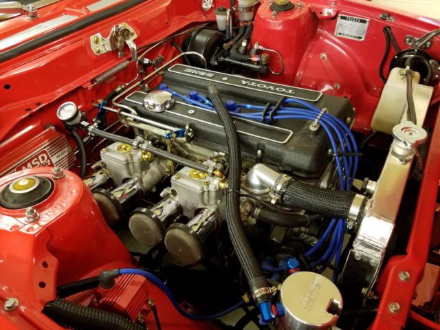 1972 Red Toyota Celica Coupe