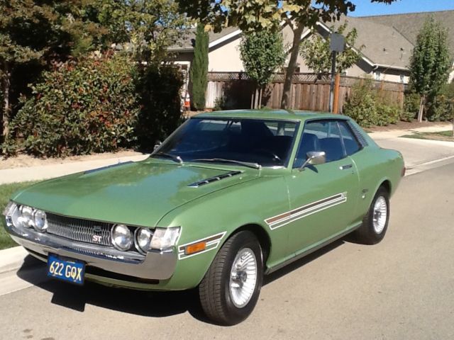 1972 Green Toyota Celica Coupe