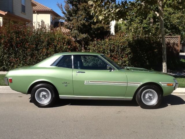 1972 Green Toyota Celica Coupe
