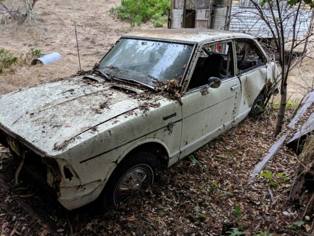 1972 White Toyota Corolla Coupe