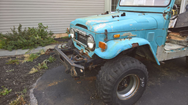 1972 Brown Toyota Land Cruiser Convertible