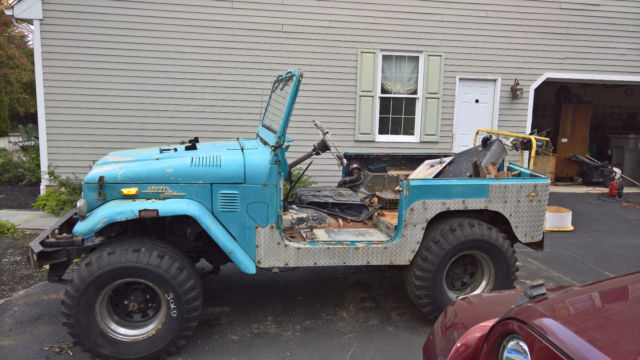 1972 Brown Toyota Land Cruiser Convertible