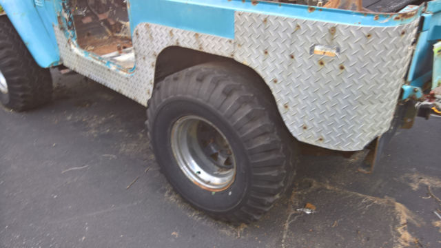 1972 Brown Toyota Land Cruiser Convertible