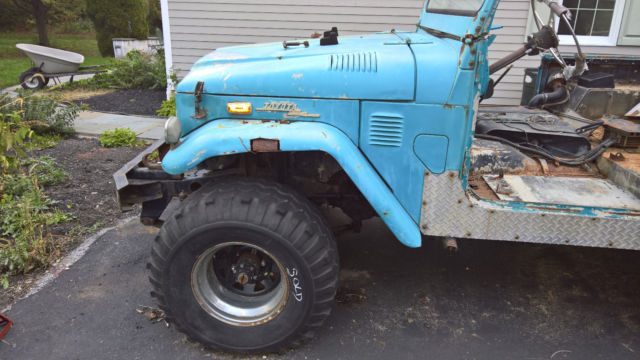 1972 Brown Toyota Land Cruiser Convertible