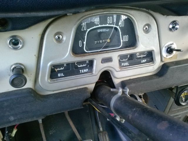 1972 Silver Toyota Land Cruiser SUV