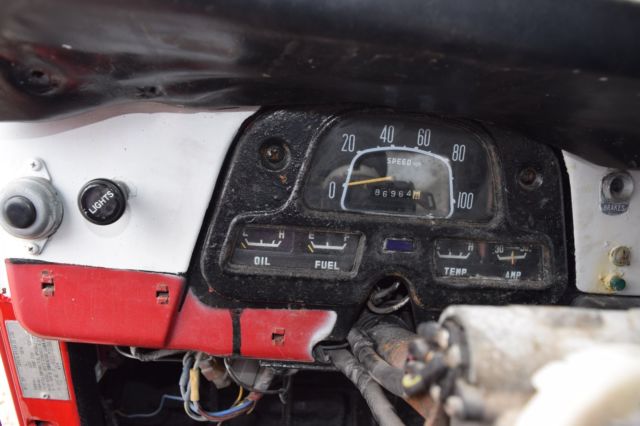 1974 Red Toyota Land Cruiser