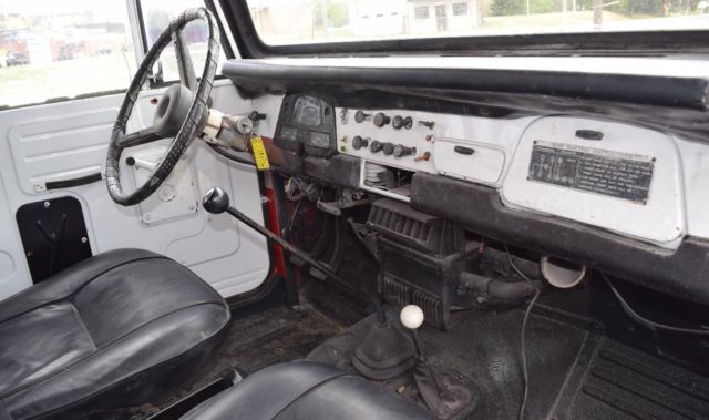 1974 Red Toyota Land Cruiser