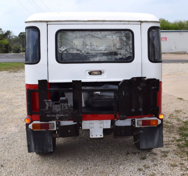 1974 Red Toyota Land Cruiser