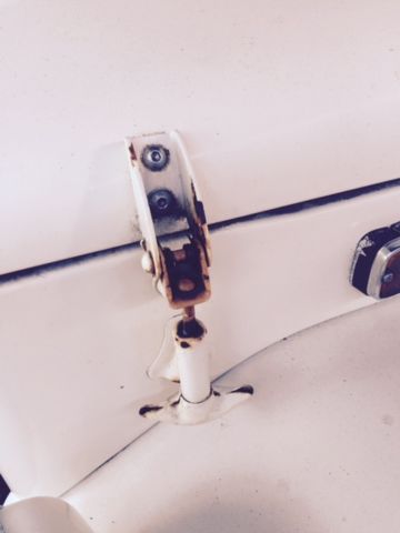 1972 White (off white) Toyota Land Cruiser