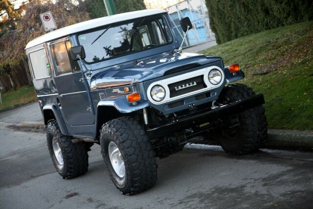 1972 Blue Toyota Land Cruiser SUV