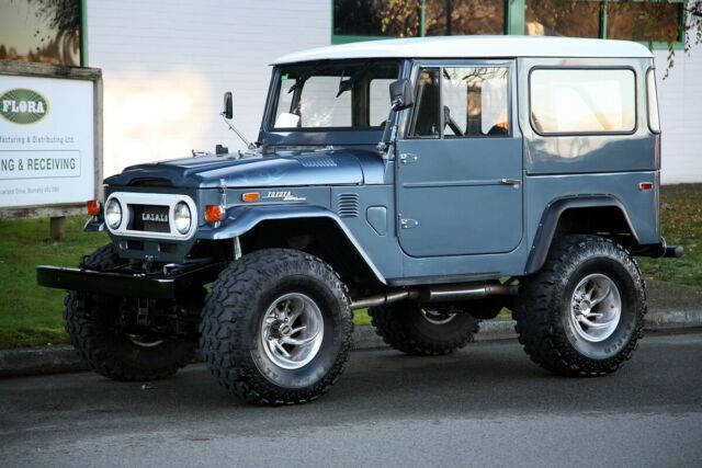 1972 Blue Toyota Land Cruiser SUV
