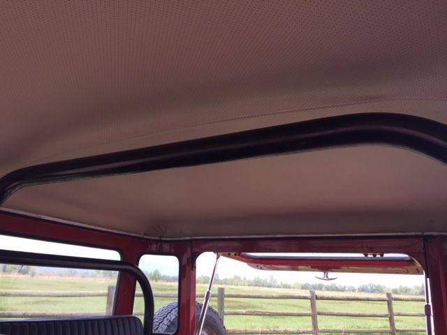 1972 Red Toyota Land Cruiser