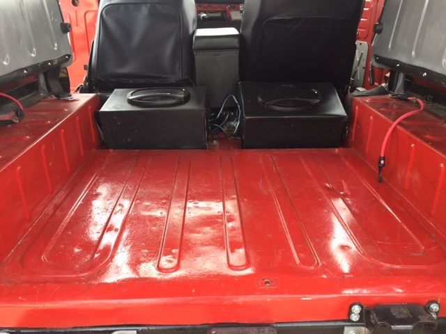 1972 Red Toyota Land Cruiser