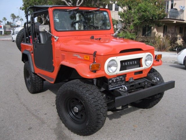 1972 Blue Toyota Land Cruiser SUV