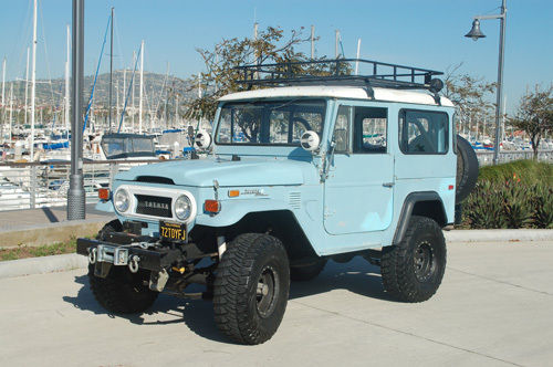 1972 Blue Toyota Land Cruiser SUV