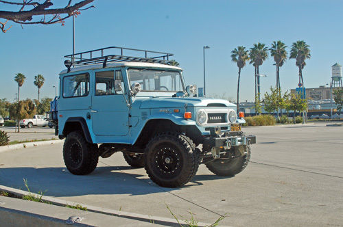 1972 Blue Toyota Land Cruiser SUV