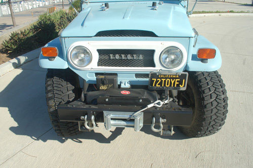 1972 Blue Toyota Land Cruiser SUV