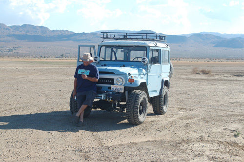 1972 Blue Toyota Land Cruiser SUV