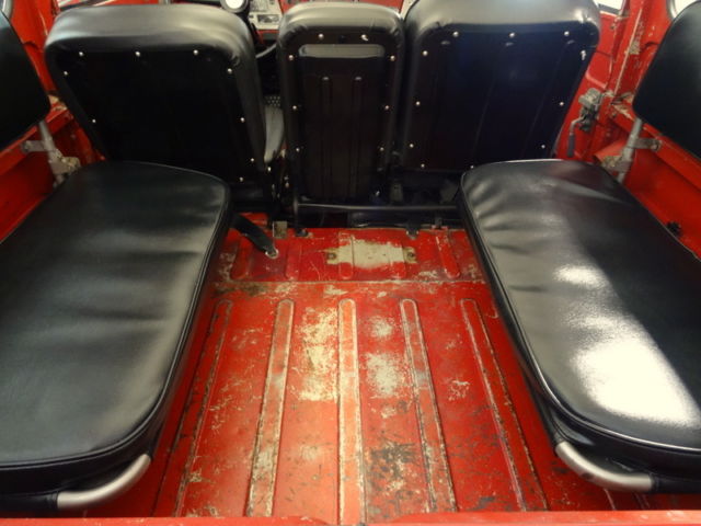 1972 Red Toyota Land Cruiser