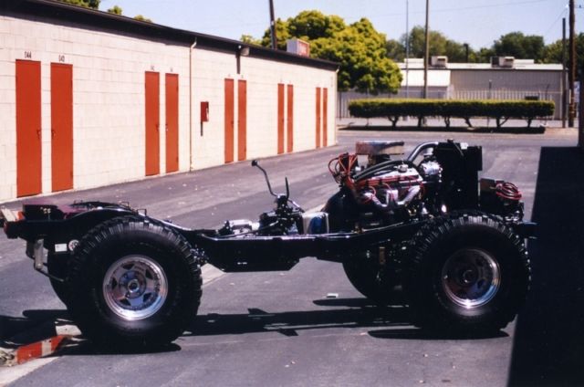 1972 Red Toyota Land Cruiser SUV