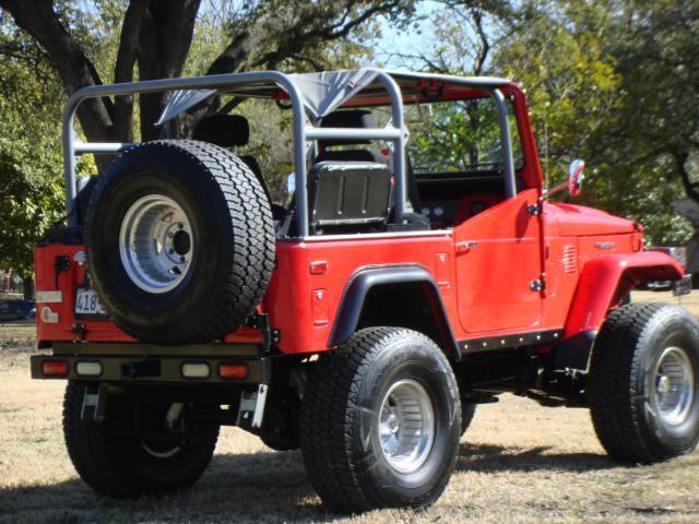 1972 Red Toyota Land Cruiser SUV