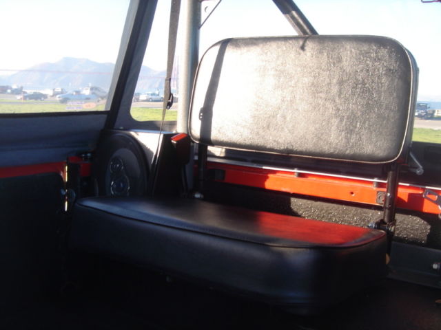 1972 Red Toyota Land Cruiser SUV