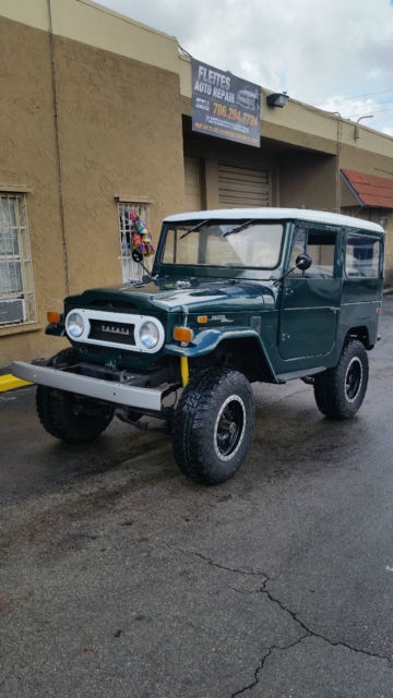 1972 Green Toyota Land Cruiser U/K