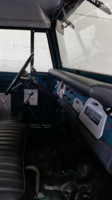 1972 Green Toyota Land Cruiser U/K