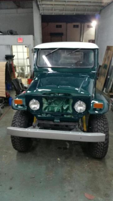 1972 Green Toyota Land Cruiser U/K
