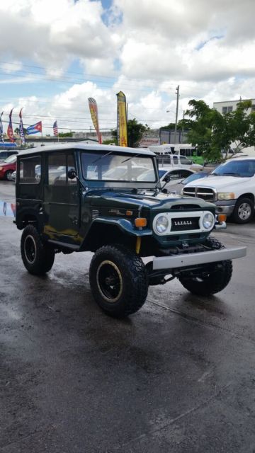 1972 Green Toyota Land Cruiser U/K
