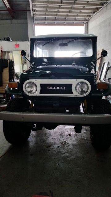 1972 Green Toyota Land Cruiser U/K