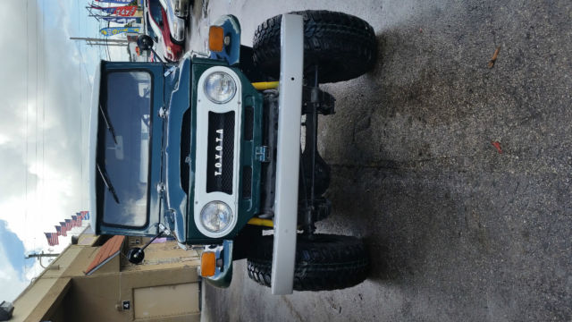 1972 Green Toyota Land Cruiser U/K