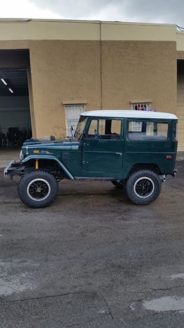 1972 Green Toyota Land Cruiser U/K