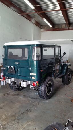 1972 Green Toyota Land Cruiser U/K