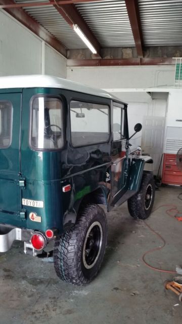1972 Green Toyota Land Cruiser U/K