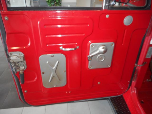 1972 Red Toyota Land Cruiser SUV