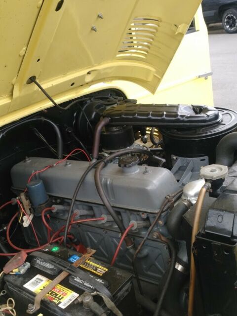 1972 Yellow Toyota Land Cruiser