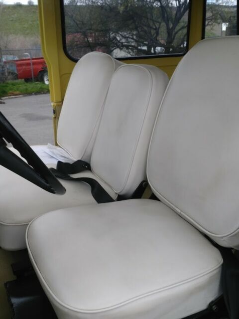 1972 Yellow Toyota Land Cruiser