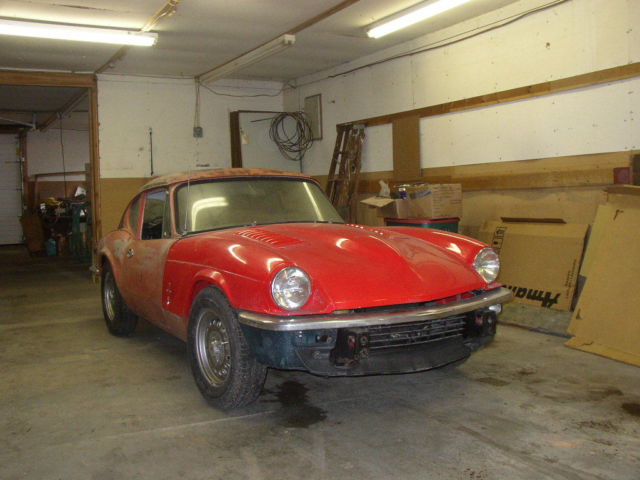 1972 Red Triumph Other Fastback