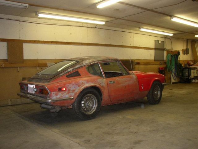 1972 Red Triumph Other Fastback