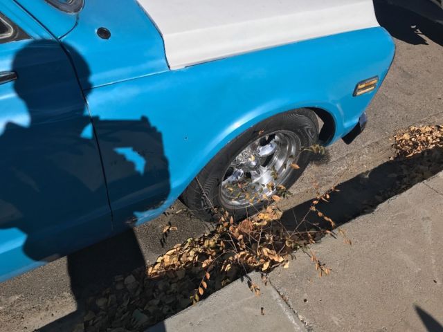 1972 Blue Chevrolet C-10 Standard Cab Pickup