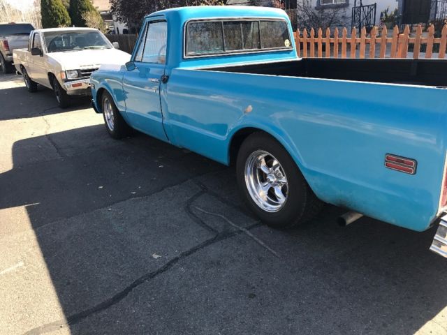 1972 Blue Chevrolet C-10 Standard Cab Pickup