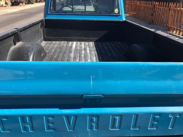1972 Blue Chevrolet C-10 Standard Cab Pickup